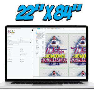 22 x 84 Gang Sheet